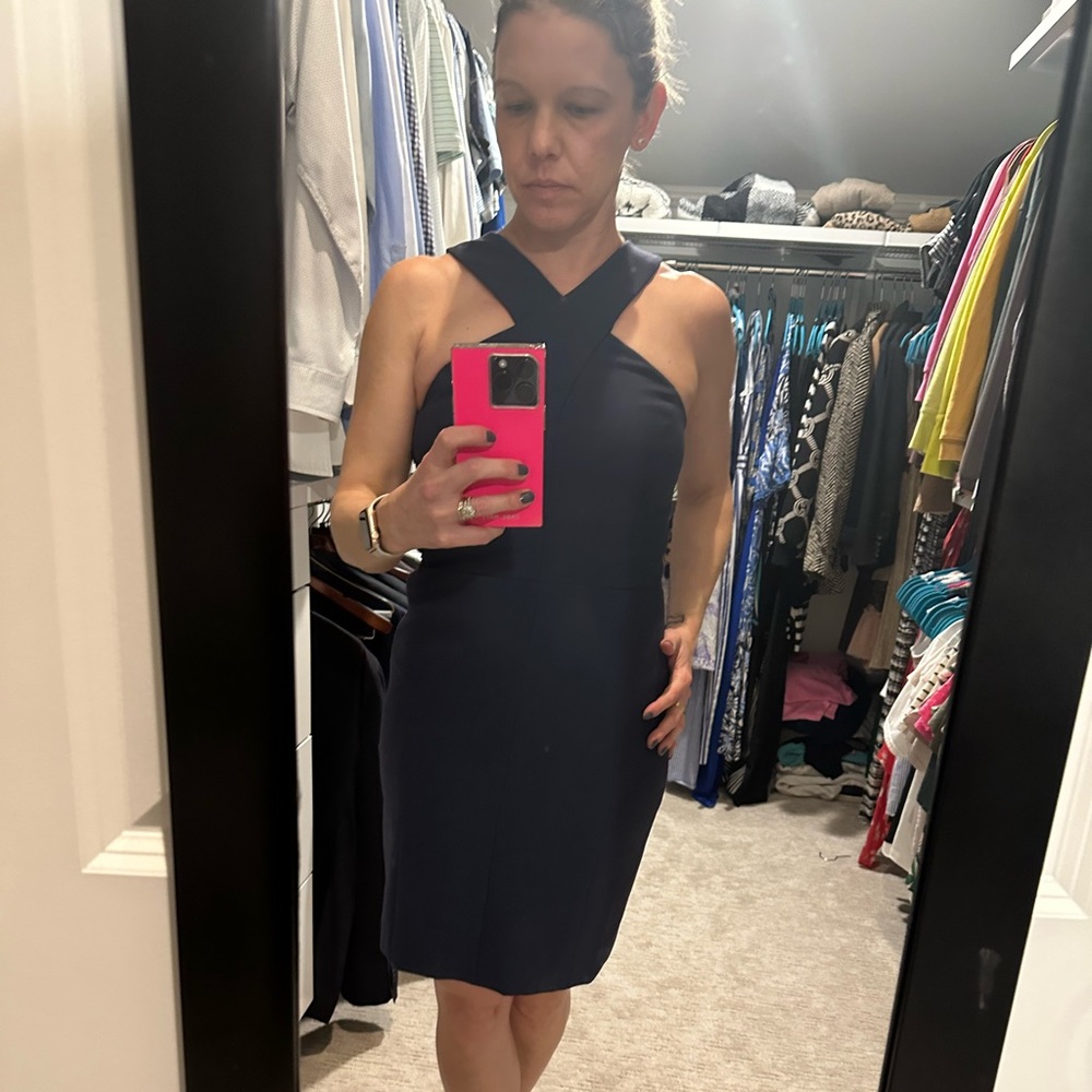 Elizabeth and James halter dress